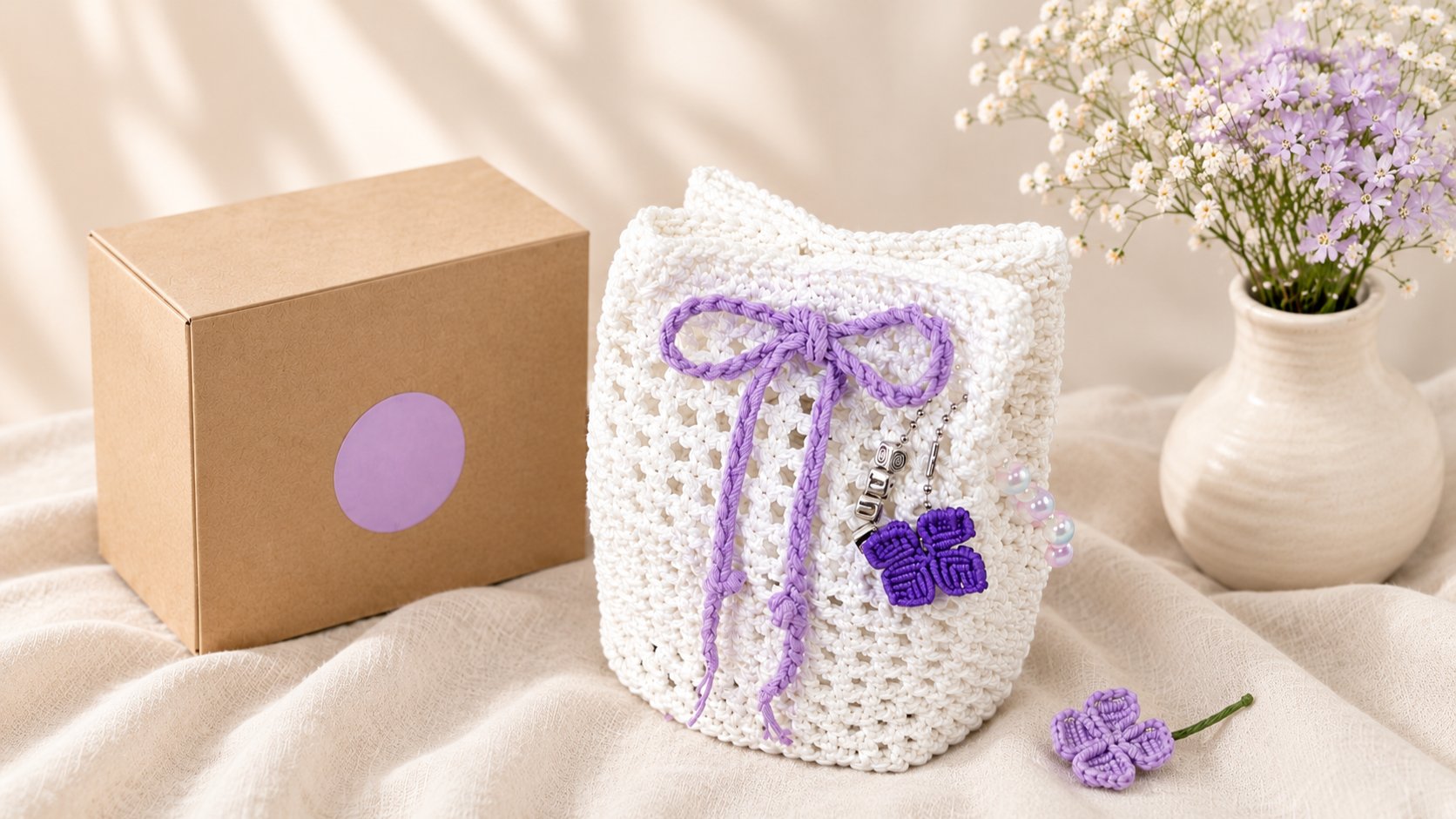 Lucky Charm Mini Pouch: Hot's Four-Leaf Clover Bag