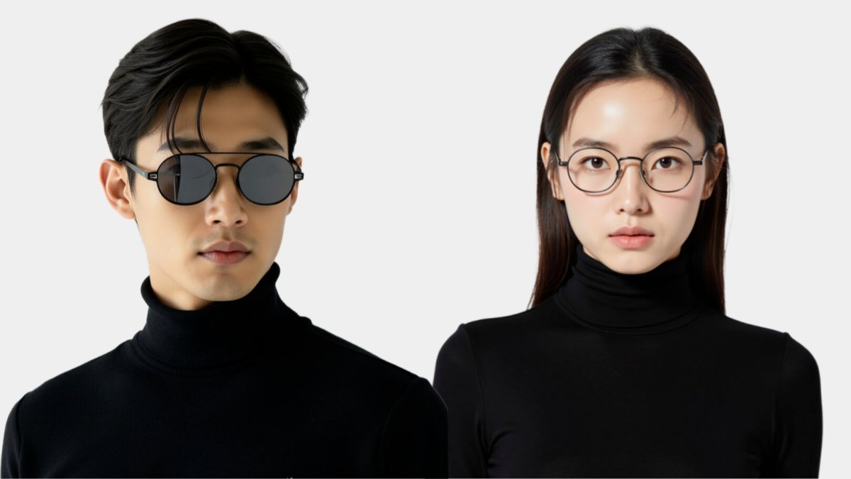 [고도근시 착용가능] 안경과 선글라스를 한 번에 2in1 자석 선글라스