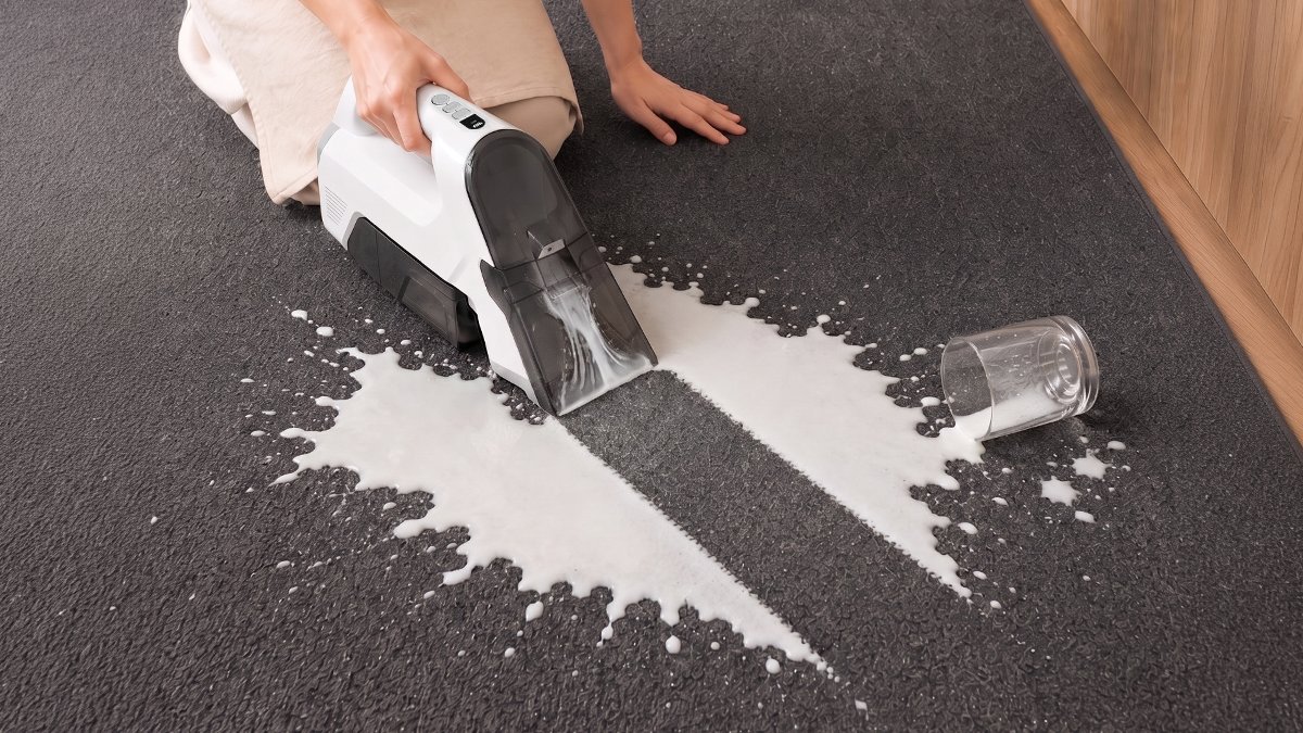 [Around $80] Cordless Wet Vacuum That Targets Stains Perfect Alternative to Rental or Professional Cleaning