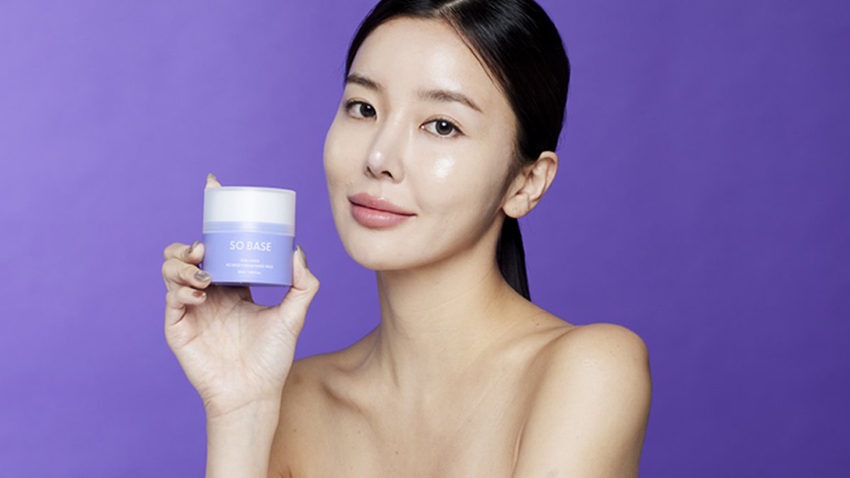 바르고 흡수시키면 끝! 신선하게 갈아 쓰는 45% 콜라겐 마스크