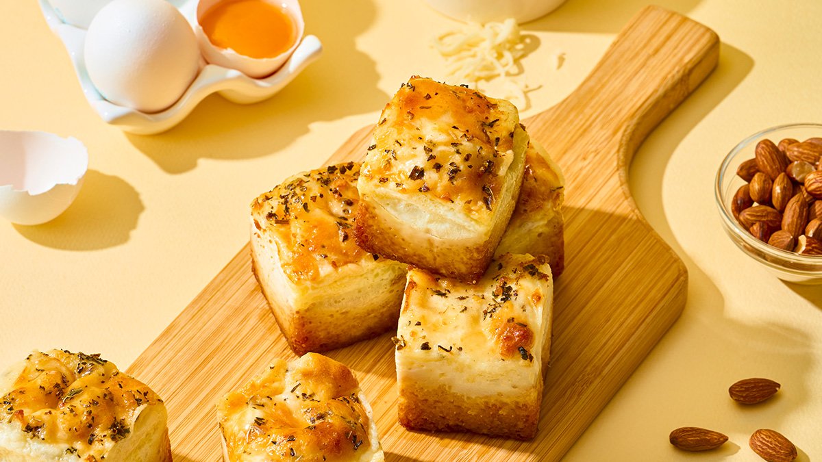 [당0g, 단백질 12g] 이거 피자야 계란빵이야? 상큼 바질토마토 등장
